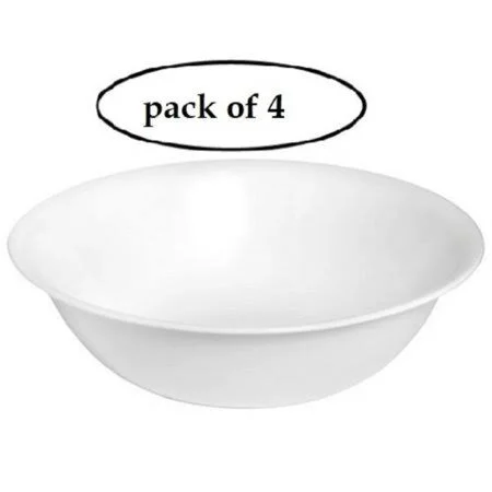 Corelle Livingware 2-Quart Serving Bowl Winter Frost White (4)