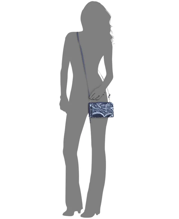 Vera Bradley RFID Deluxe All Together Crossbody Bag - Purple
