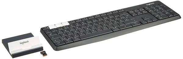 Logitech K375s wirelesse Tastatur USB Black 920-008168