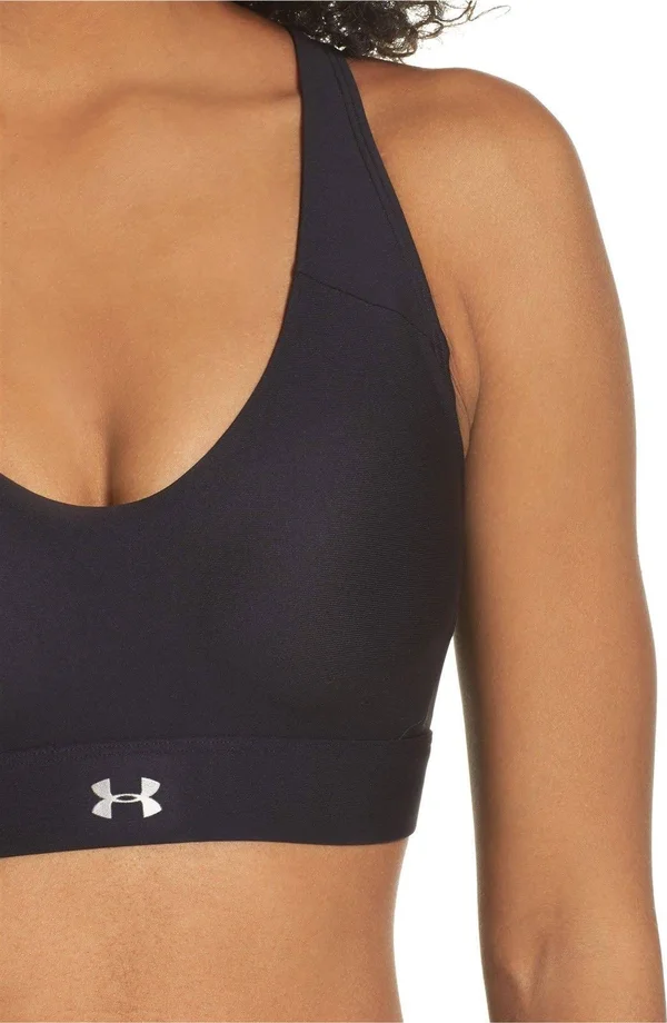 Under Armour Balance Mid Sports Bra - Xs - Black