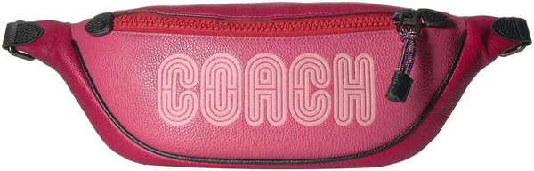 Coach Belt Bag 40 with Print - Women's - Bright Cherry Multi/Gunmetal