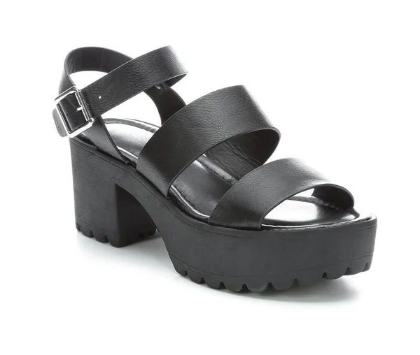 Madden Girl Carter Platform Sandal - Women's - Black