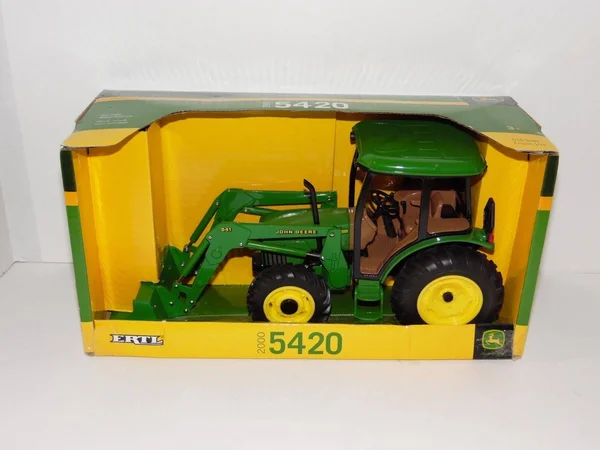 John Deere 15357N Tractor with Cab Loader (ORGL5401) - Green
