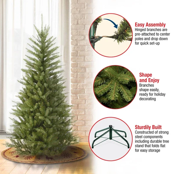 National Tree Dunhill Fir Slim Tree 4.5&