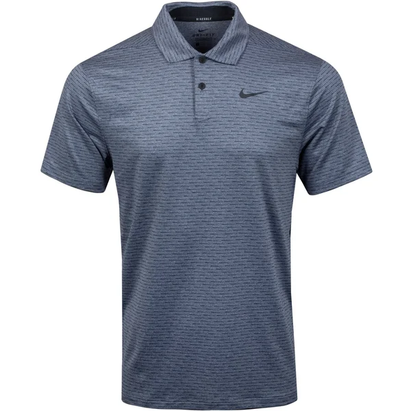Nike Dri-Fit Vapor Stripe Polo Obsidian XL