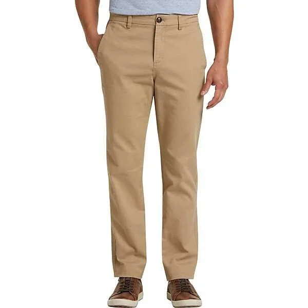 Joseph Abboud Men's Tan Modern Fit Chino - Size: 42W x 36L