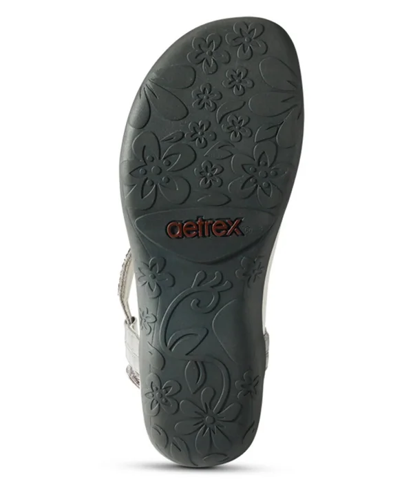 Aetrex Women's Jade Gunmetal 38
