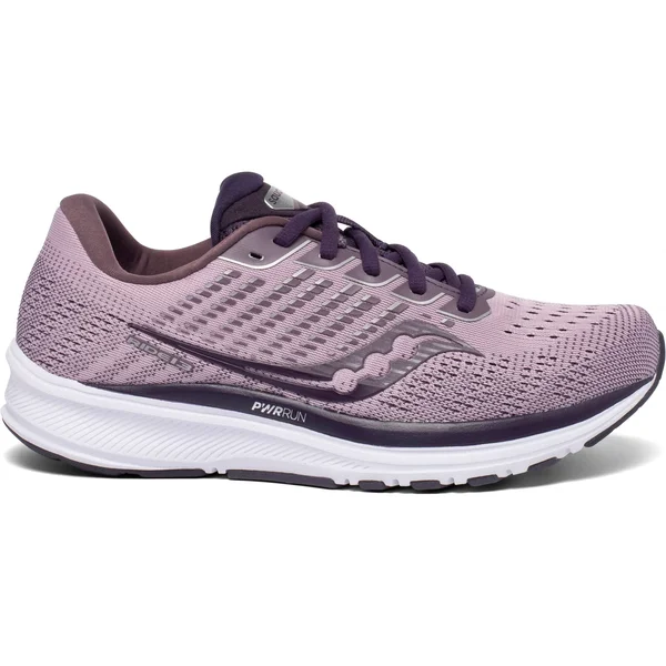 Saucony Women's Ride (Wide) 13 Blush-Dusk - 10
