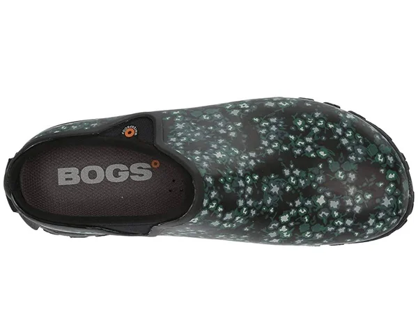 Bogs Sauvie Clog Ditsy Women's Black Multi 10