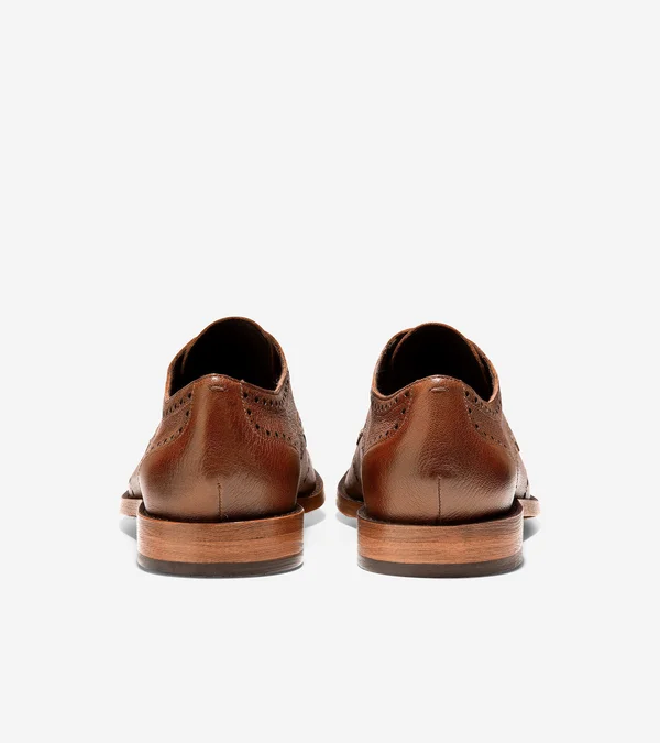 Cole Haan Feathercraft Grand Blucher Oxford - Men's, Dark Brown, Size 11.5, Oxfords, Wingtip