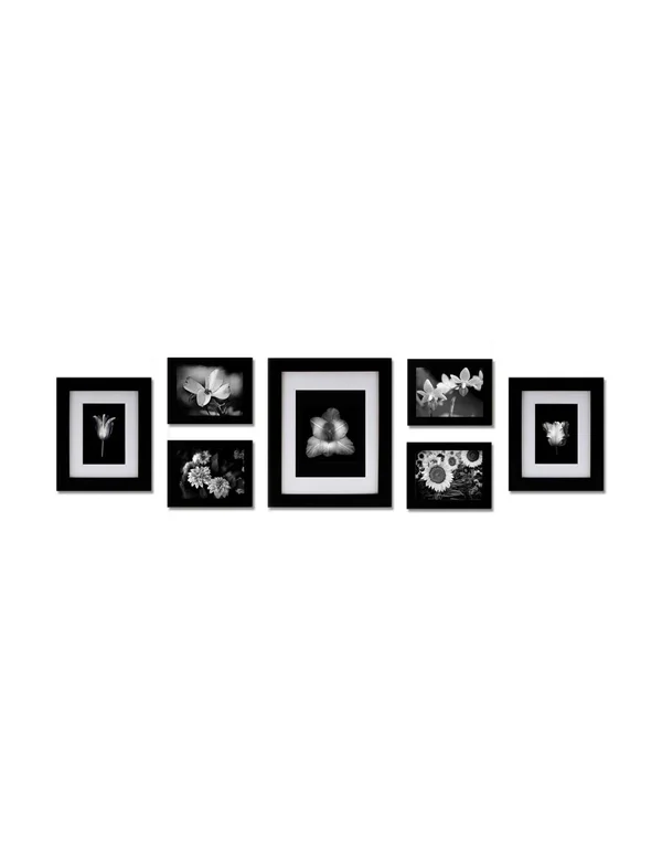 Gallery Perfect 7 Piece Black Studio Frame Kit