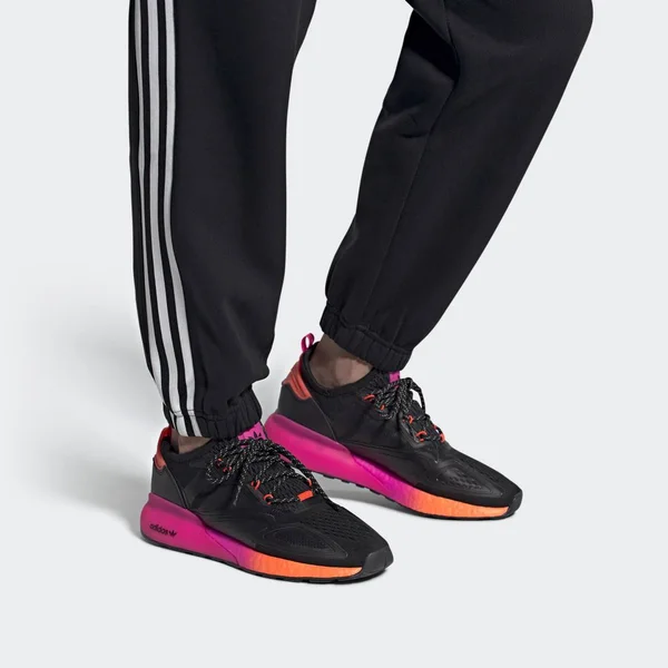 Adidas ZX 2K Boost Shoes Black 11 - Mens Originals Shoes