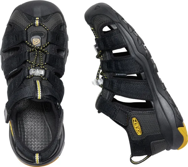 Keen Newport Neo H2 Y - Black/Keen Yellow - Sandals 5
