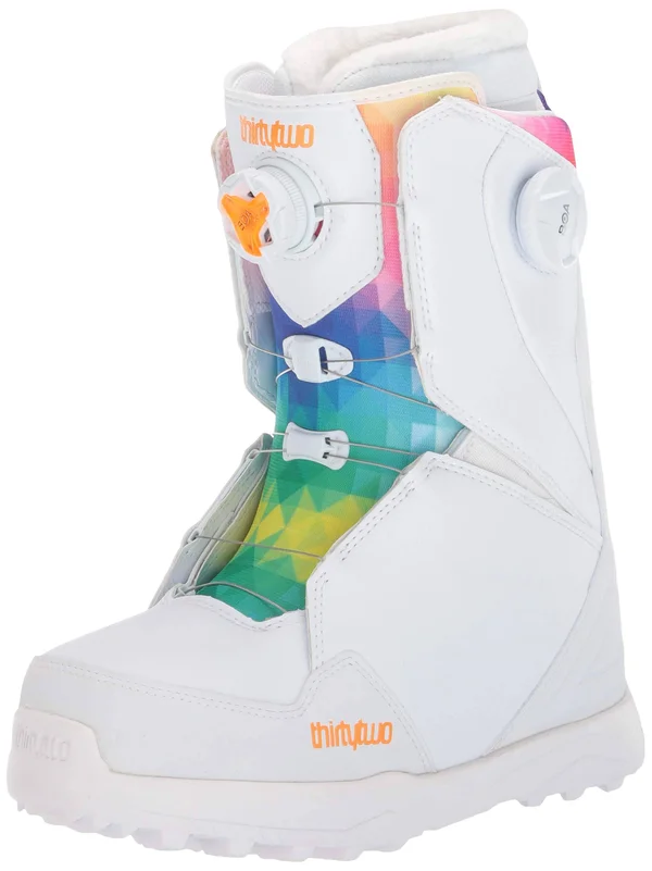ThirtyTwo Lashed Double Boa Snowboard Boot - Women's White - 9.5