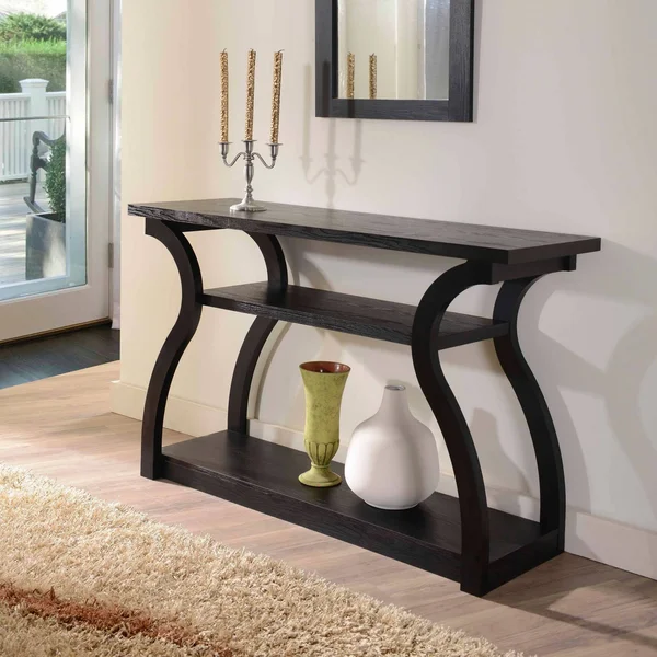 Persephone Console Table Black - HOMES: Inside + Out