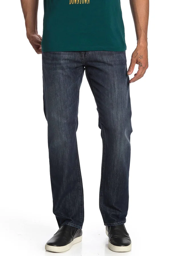 Mavi Zach Straight Jeans - 30-34x22 Inseam - Size 31x30 - Deep Shaded Manhattan at Nordstrom Rack