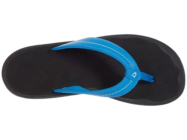 Olukai &Ohana Women's Flip Flops Ocean Blue, Black - 5