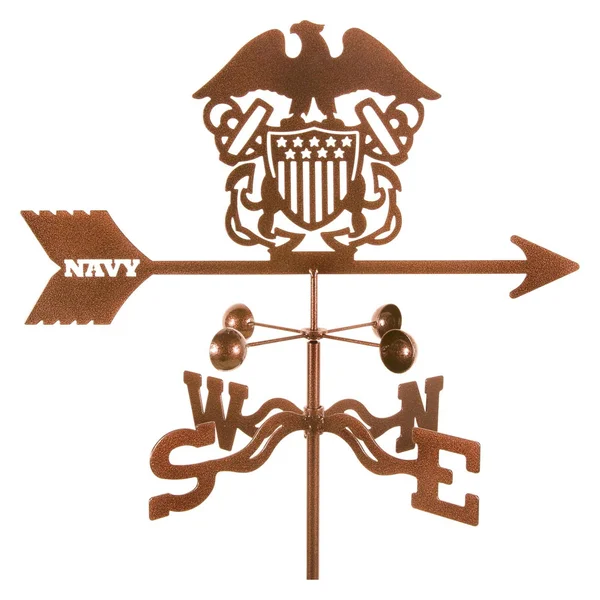 EZ VANE EZ1709-RF Navy Weathervane with Roof Mount