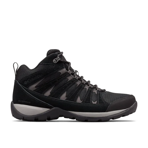 Columbia Redmond V2 Mid Waterproof Black/Dark Grey, Women's, Size: 7 Wide