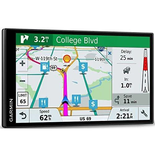 Garmin DriveSmart 61 NA LMT-S Advanced Navigation GPS with Smart Features Deluxe Bundle