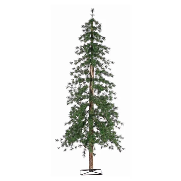 Sterling 6ft. Pre-Lit Hard Needle Alpine Tree with 150 Clear Lights, Green