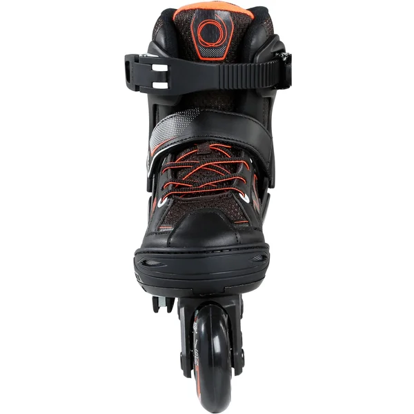 Oxelo Kid's Fit 3 Inline Fitness Skates - 6 to 12 Years in Dark Blue, Size W5 - 7.5/M3.5 - 6