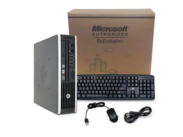 HP 8300 Desktop Computer PC Core i5-3470S, 8GB Ram, 250GB Hdd, DVD-Rom, Windows 10 Professional, Includes 19 inch LCD Monitor, W