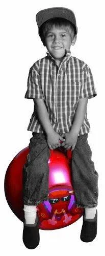 WALIKI Space Hopper Ball, Adults 13-101, Hippity Hop, Jumping Ball, Hopping Ball, Red 29”