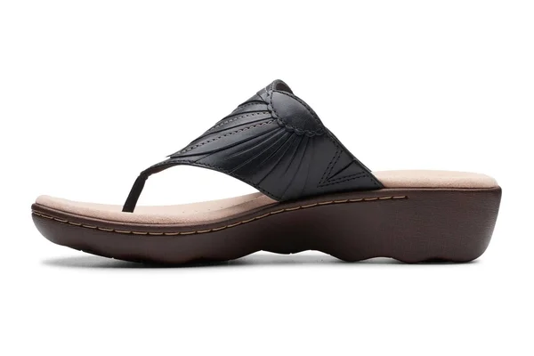 Clarks Women's Phebe Pearl - Black Leather Size: 5 M