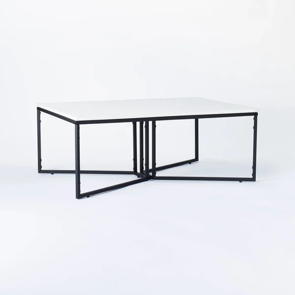 Pleasant Grove Marble Coffee Table White - Threshold Designed with Studio McGee