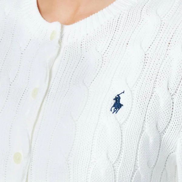 Polo Ralph Lauren Women's Cardigan - White - M