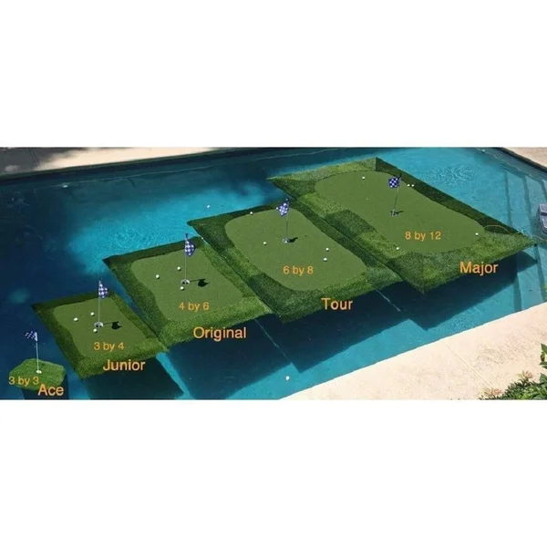 Floating Golf Green for Pools & Ponds, Chipping Mat, Multiple Sizes