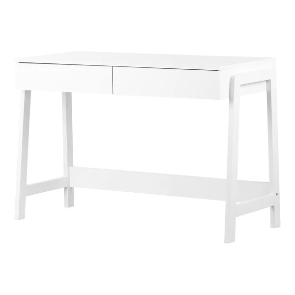 South Shore Liney Secretary Desk, White