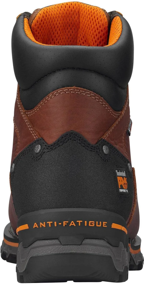 Timberland Pro Men's 6 in. Boondock Composite Toe Waterproof Insulated Work Boot, Brown