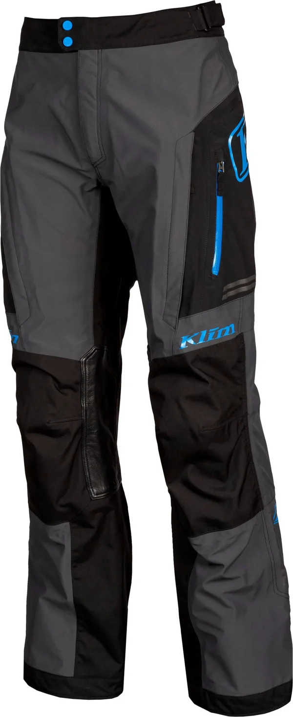 Klim Traverse Pants - Black/Blue - 34 (Tall)