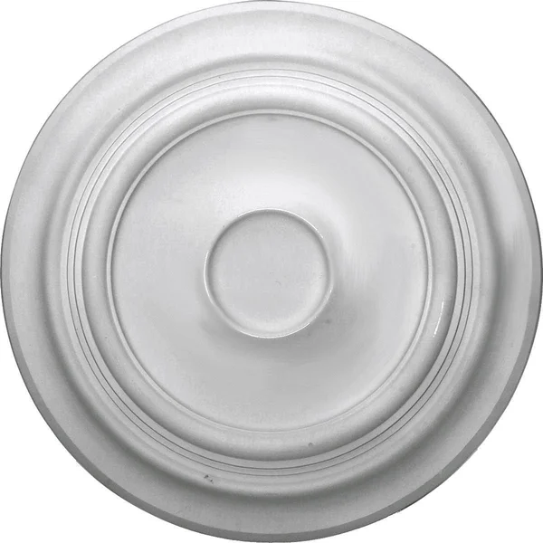 24 3/8x22OD x 1 1/2x22P Traditional Ceiling Medallion (Jet Black)