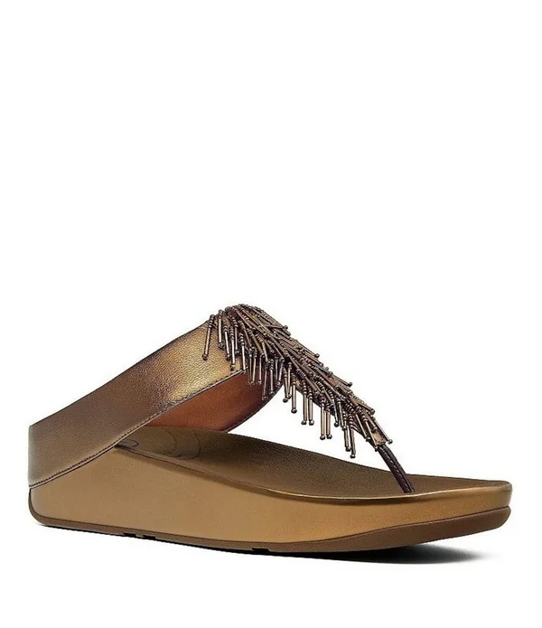 Fitflop Women's Cha, Bronze 10