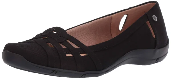 LifeStride Women's Diverse Flat, Black