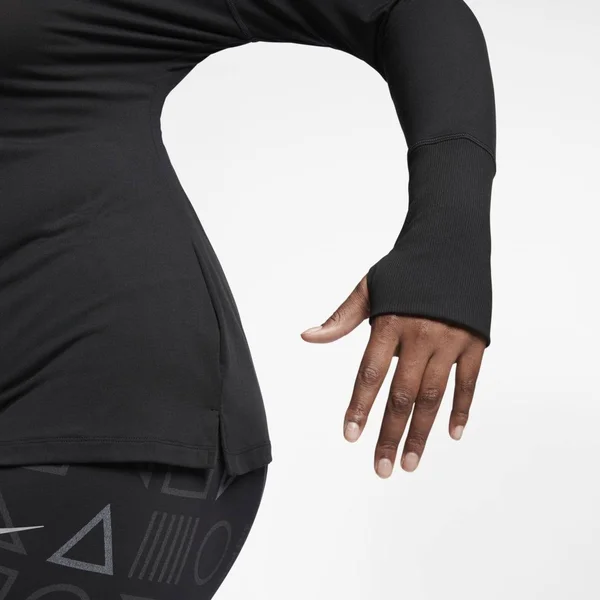 Nike Element (Plus Size) Women's Running Top Black