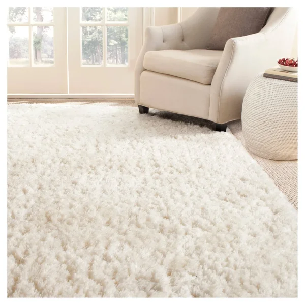 Safavieh Arctic Shag SG270A 7&6x22 x 9&6x22 White Area Rug