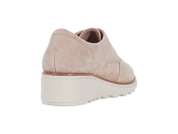 Clarks Women's Collection Sharon Noel Shoes - Matte Pink Suede