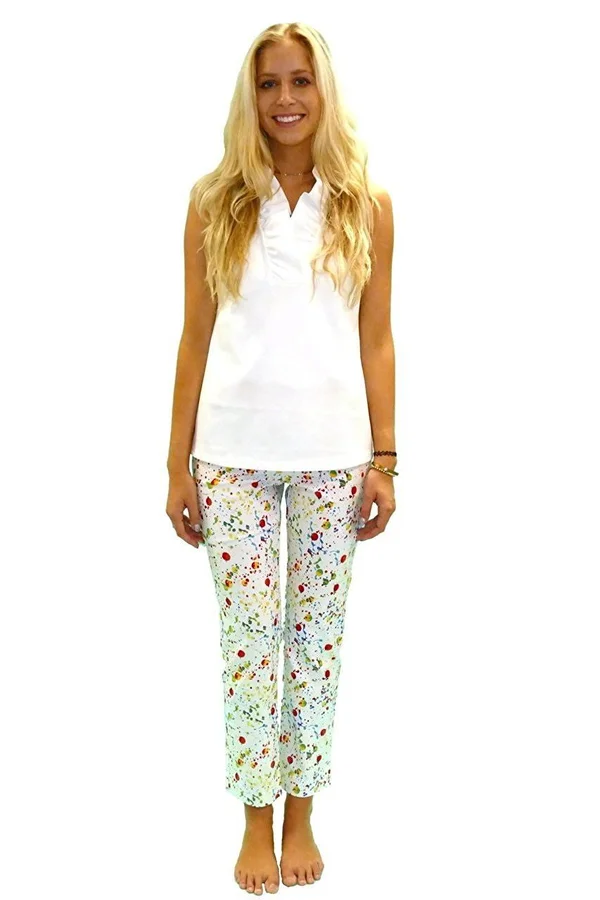 Krazy Larry Women's Pull-On Ankle Pants Navy, 8