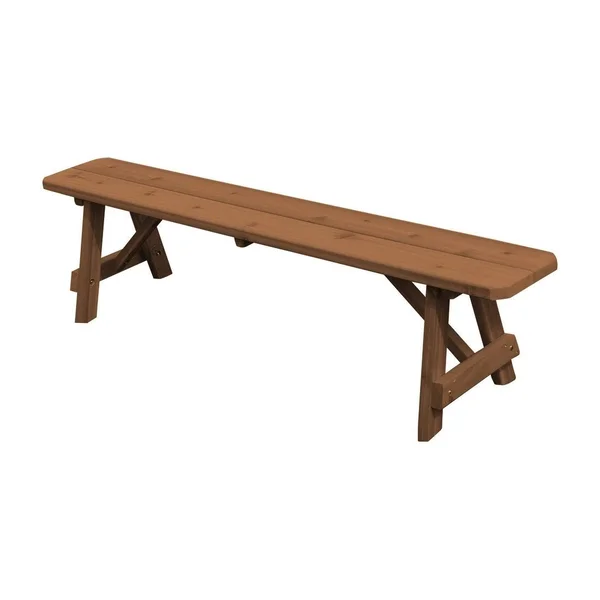 Cedar 2' Traditional Bench - Oak Stain