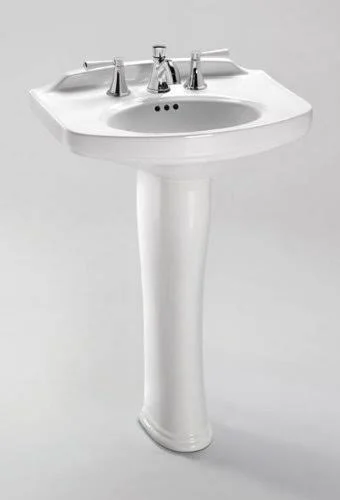Toto LPT642#01 Dartmouth Pedestal Lavatory, Cotton