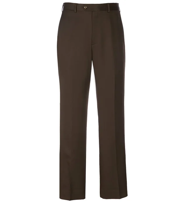 Roundtree Yorke TravelSmart Non-Iron Flat-Front Ultimate Comfort Microfiber Dress Pants, Mens, 40 29, Light Khaki - Dillard&s Ex