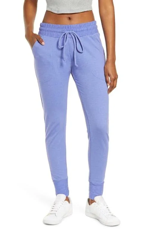 Women's Free People FP Movement Sunny Skinny Sweatpants, Size Small - Blue