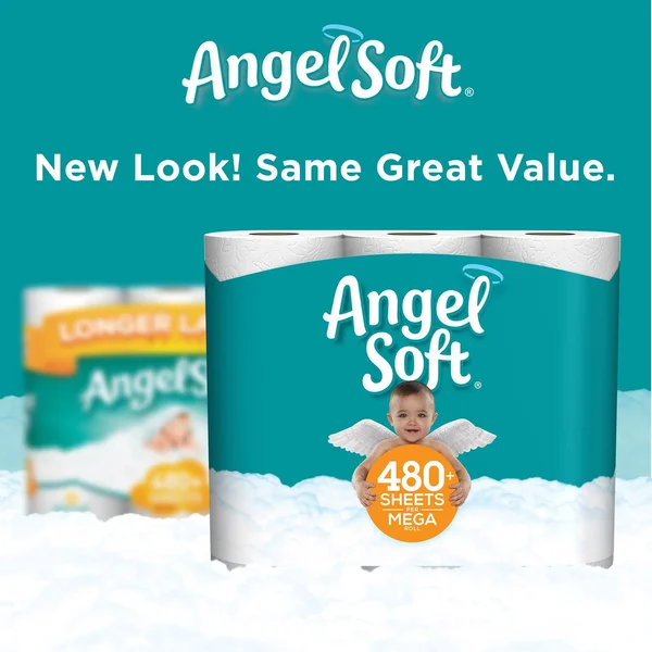 Angel Soft Toilet Paper - Mega Rolls - 36 count
