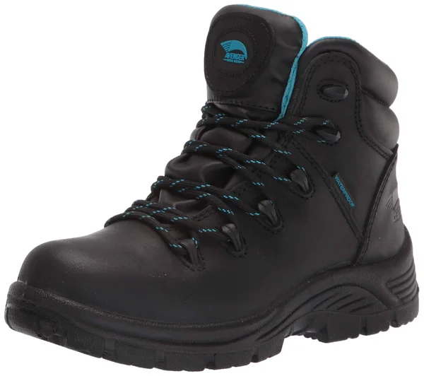 Avenger Women's EH Leather Work Boots - Black