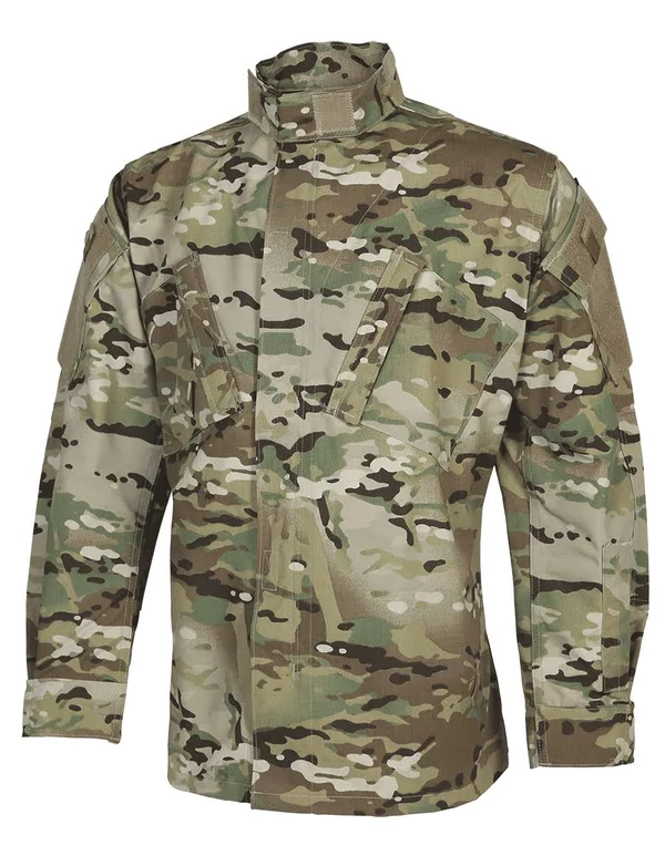 Tru-Spec 1262 Tactical Response Uniform Shirt, All Terrain Tiger Stripe Camo, Xs