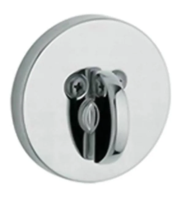 Baldwin 8241055PAT Contemporary One-Sided Deadbolt in Lifetime Polished Nickel